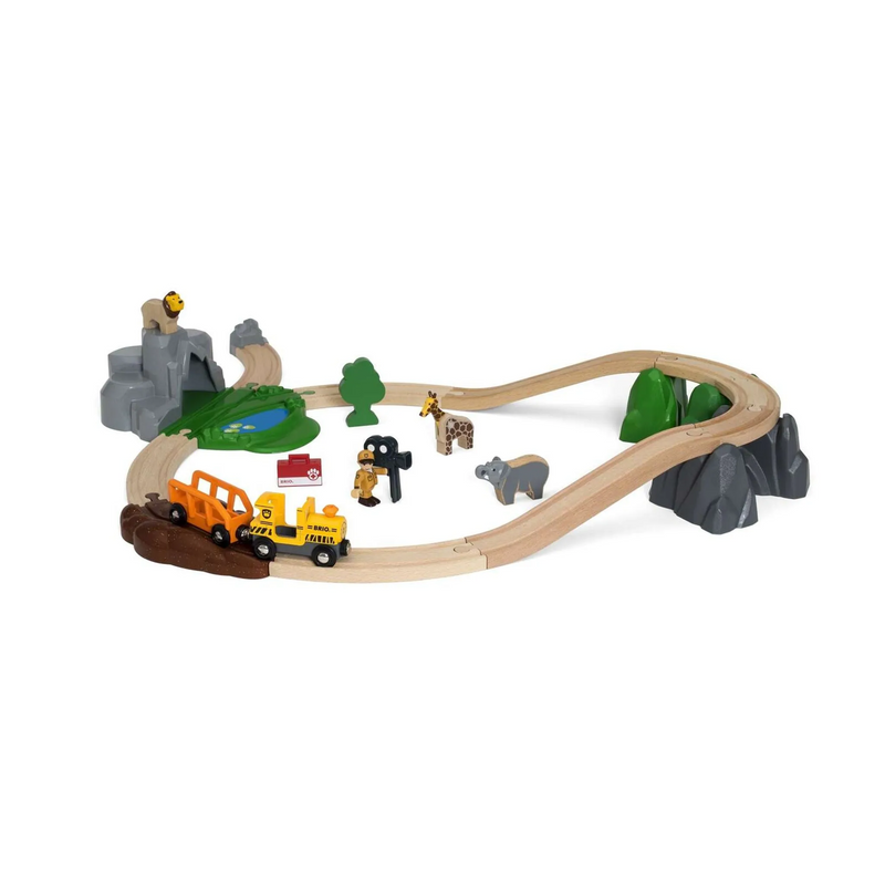 BRIO Safari Adventure Set 26pcs Large Set 3yrs+