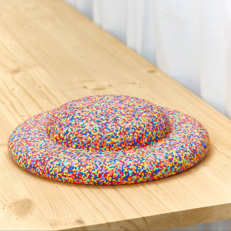 Stapelstein Stepping Stones Rainbow Confetti Balancing UFO Board Developmental Toys for Toddlers Gifts Idea 12m+