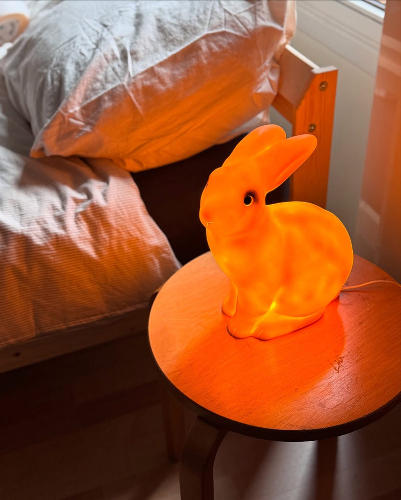Heico Kids Night Light Rabbit Lamp with white CORD Best Seller