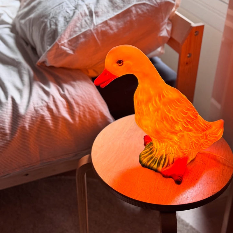 Heico Kids Night Light Duck Standing Lamp with white CORD Best Seller