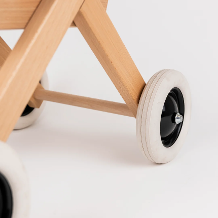Egmont Wooden Shopping Trolley Play Shop 3yrs+ (Furniture Shipping)