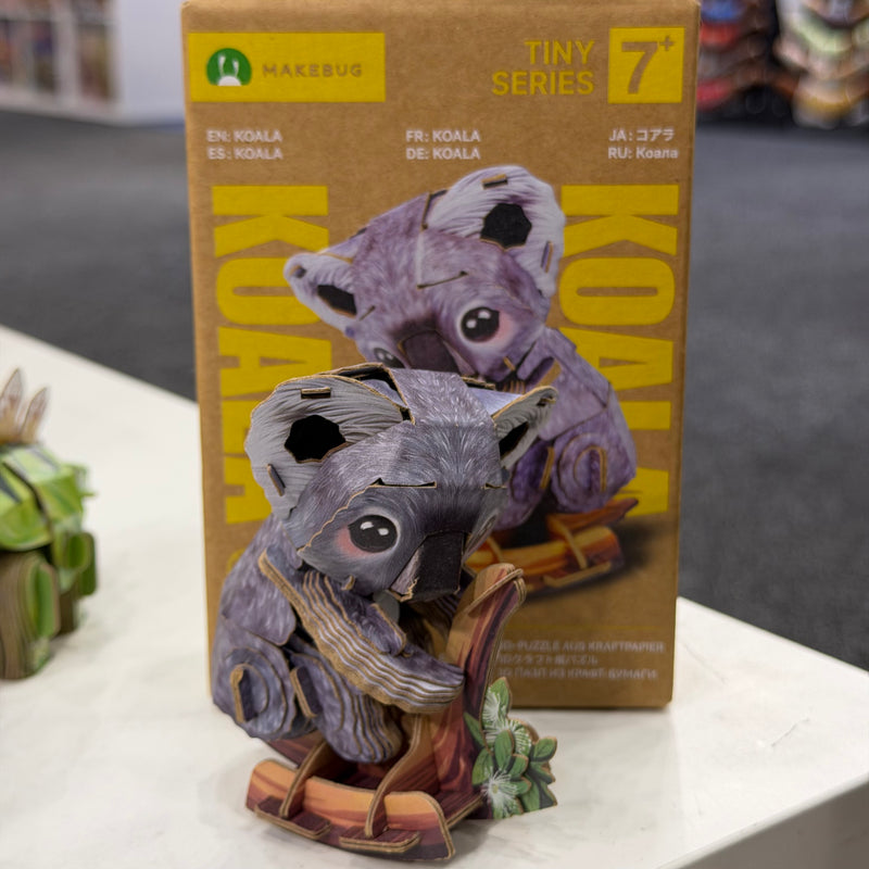 Makebug Koala 3D Craft Paper Puzzle for 7yrs+