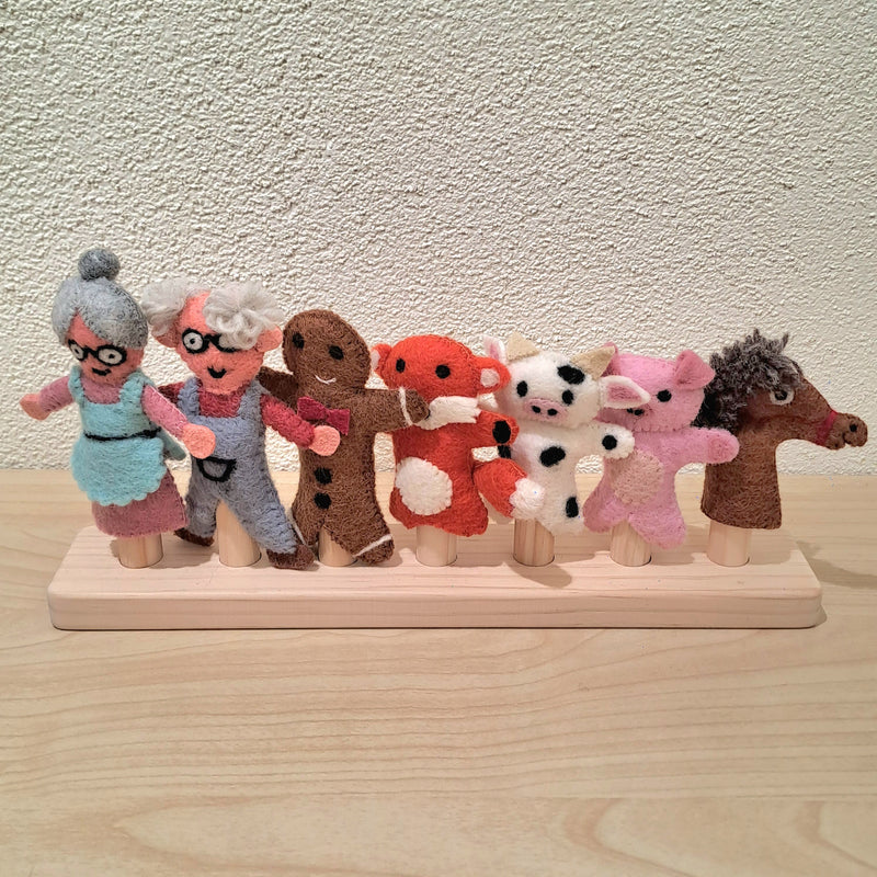 Finger Puppet Stand or Grapat Ring Holder Only 6 Rods Best Seller