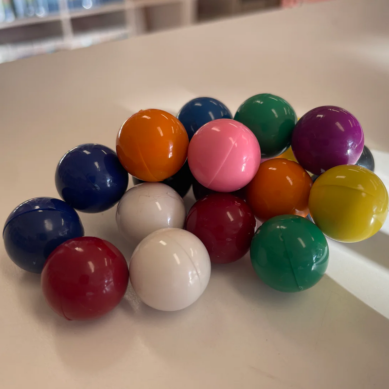 Shaw 1.5cm Magnetic Pole Marbles 20pcs 2 Options Marble Run Games STEM Toys 3yrs+