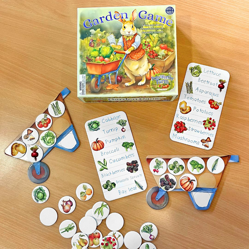 House of Marbles Garden Game Memory Match Game Developmental Toys 3yrs+