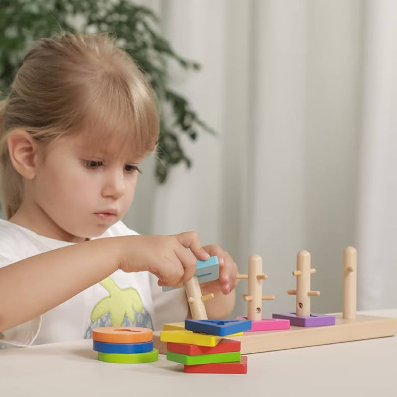 Viga Toys Wooden Maze Puzzle Fine Motor Skills Developmental Toys Gift Idea for 18m+