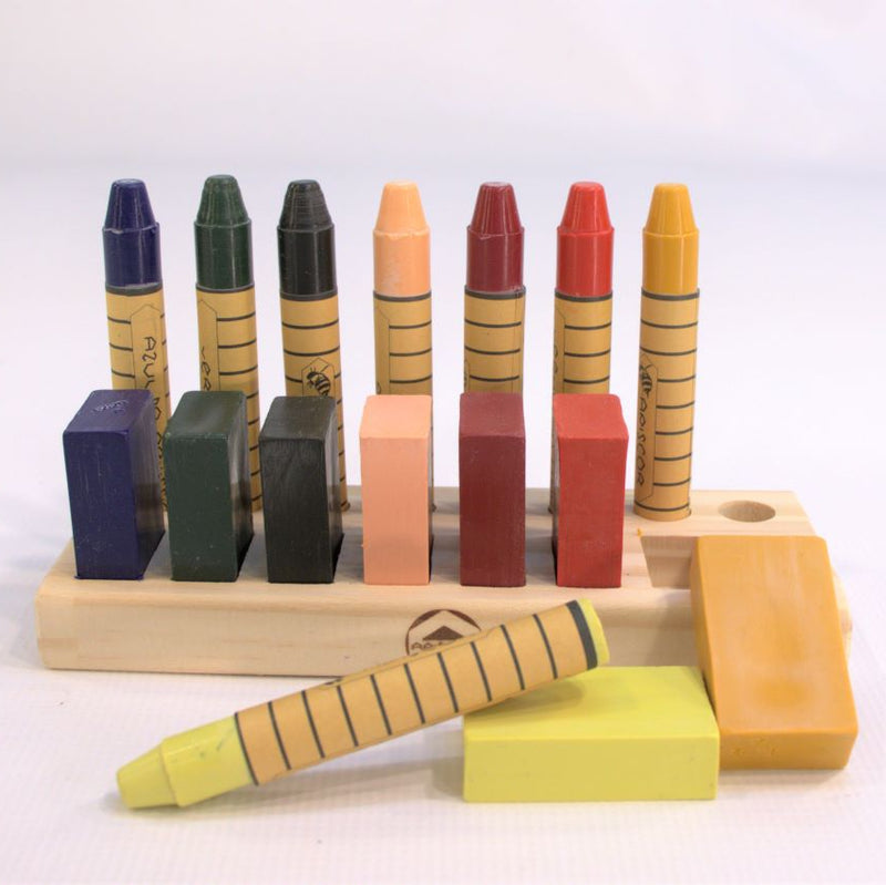 Apiscor Crayon Holder 1pc Waldorf Stationary Art and craft for kids 3yrs+