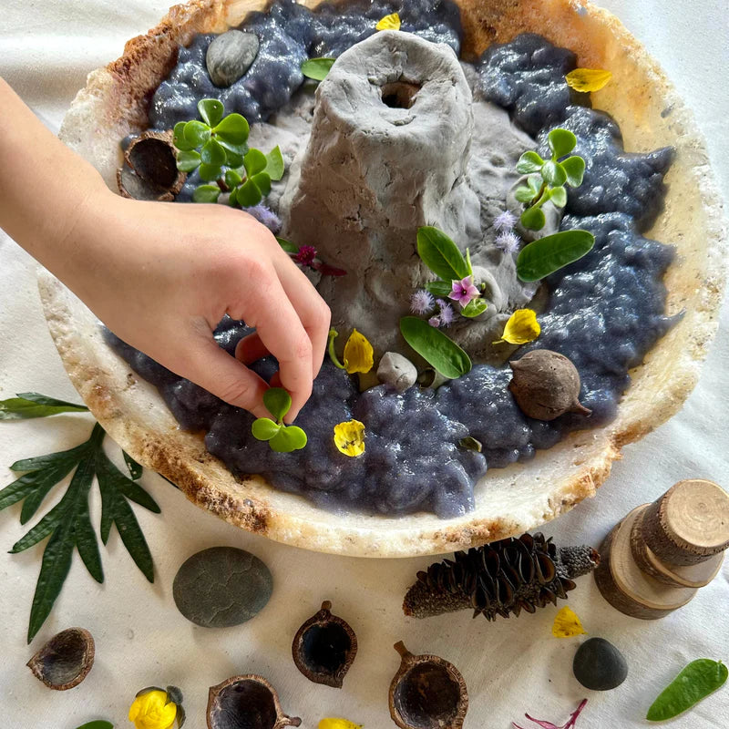 Eco Make a Volcano DIY Kit by Eco Art and Craft Australia Kids Early Science STEM Toys Gift Idea for 3yr+