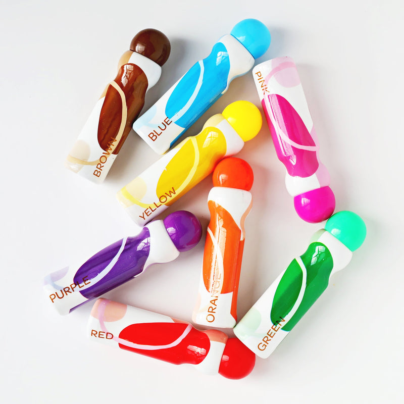 My Creative Box Dot Markers Set of 8 Art and Craft for Kids 3yrs+