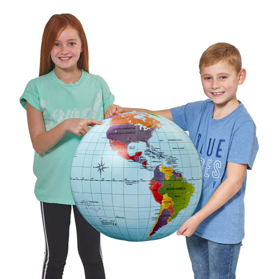 Brainstorm Toys Mega Inflatable Globe 50cm Early Science STEM Toys 4yrs+
