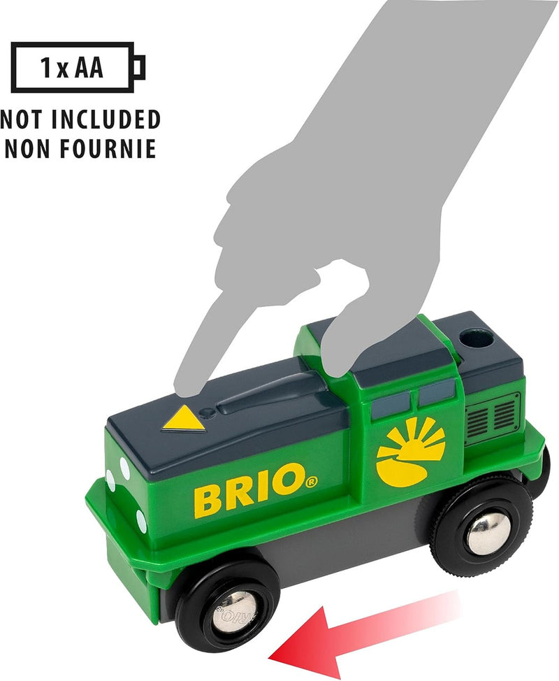 BRIO Farm Battery Train 4pc 3yrs+