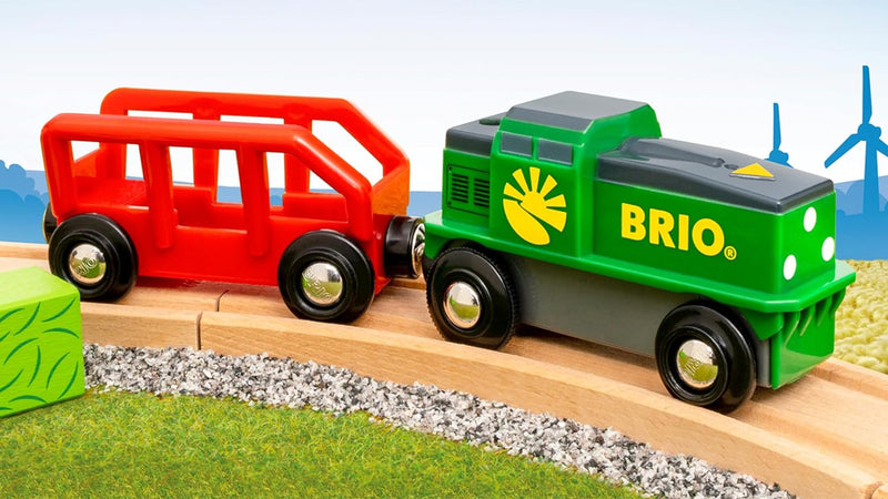 BRIO Farm Battery Train 4pc 3yrs+