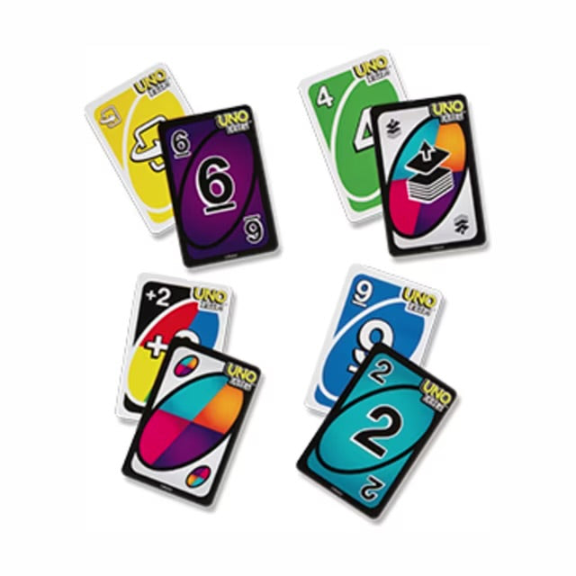 UNO Flip Card Games for kids Travel Toys for 7yrs+
