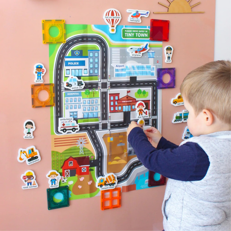 Curious Columbus Magnetic Vehicles and Professions Baby Toys Baby Gifts Idea Best Seller 0m+