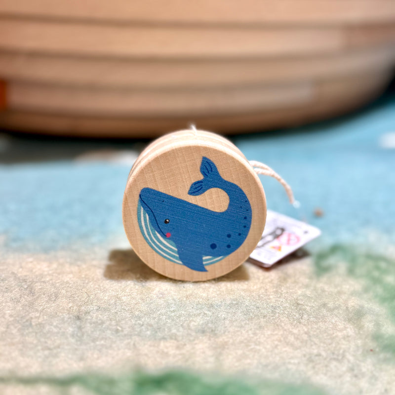 Bigjigs Wooden Wildlife Yo-Yos Assorted Design 3yrs+