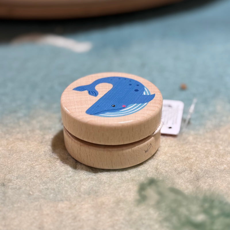 Bigjigs Wooden Wildlife Yo-Yos Assorted Design 3yrs+