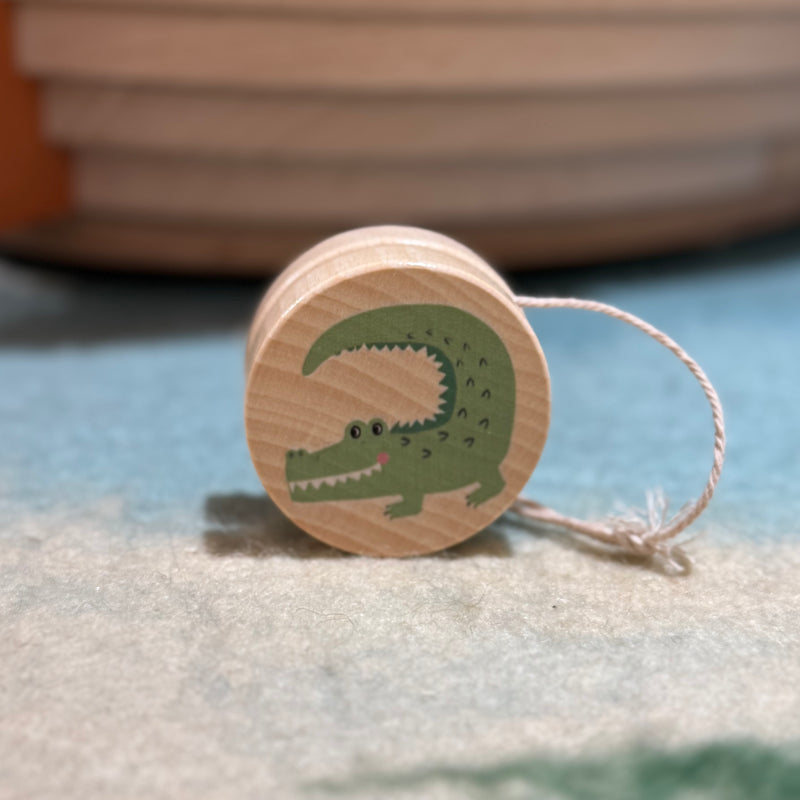 Bigjigs Wooden Wildlife Yo-Yos Assorted Design 3yrs+