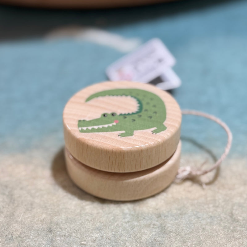 Bigjigs Wooden Wildlife Yo-Yos Assorted Design 3yrs+