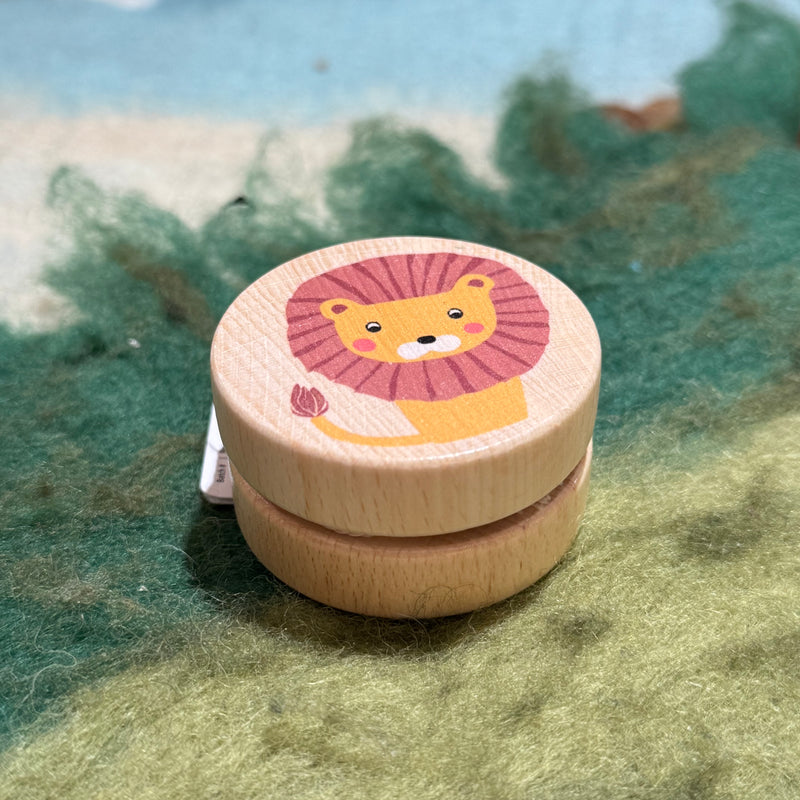 Bigjigs Wooden Wildlife Yo-Yos Assorted Design 3yrs+