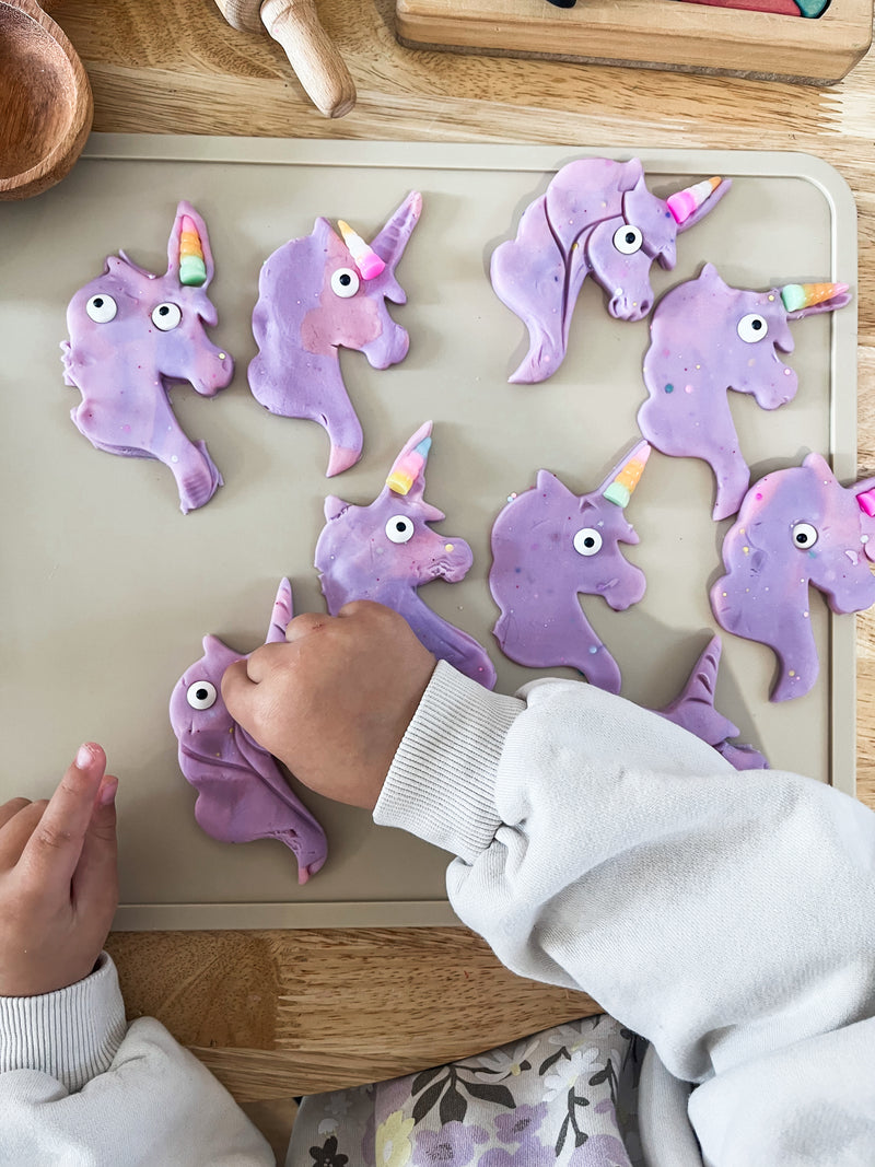 Unicorn Bio Cutter by Beadiebug Playdough Sand Toys Art and Craft for Kids Fairy Unicorn and Castle Theme 3yrs+