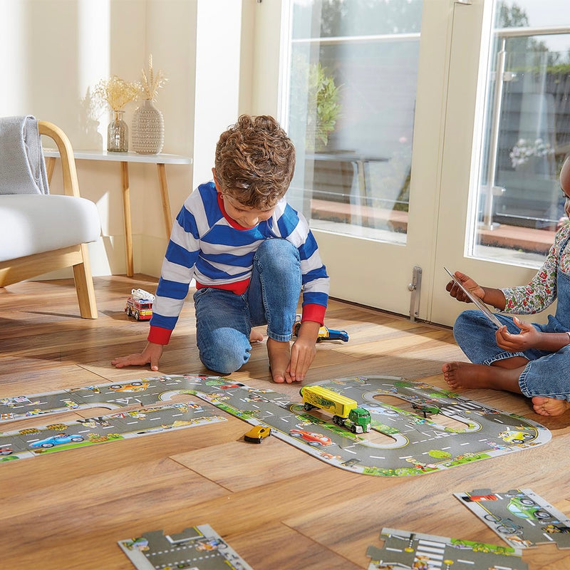 Orchard Toys Giant Road Floor Jigsaw Puzzle 20pcs Cognitive Development Toys for 3yrs+