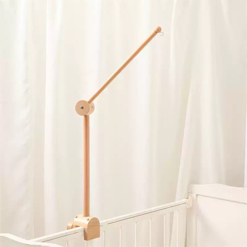 Wooden Mobile Hanger Natural Room Decor