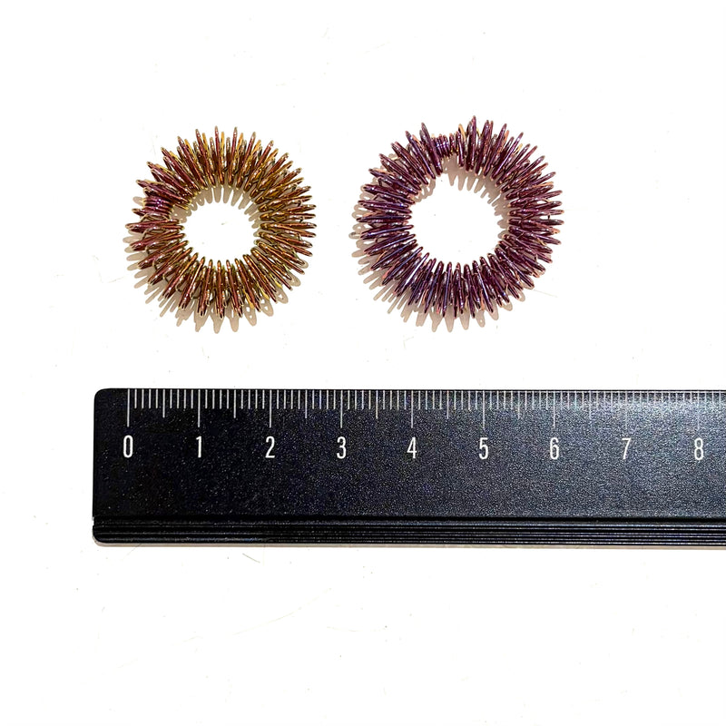 Kaiko Oil Slick Finger Spikey Duo Travel Fidget Toys Sensory Toys 3yrs+