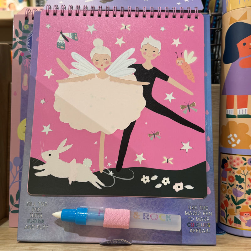 Floss & Rock Magic Water Colouring Enchanted Flipbook Interactive Art and Craft for Kids 18mths+
