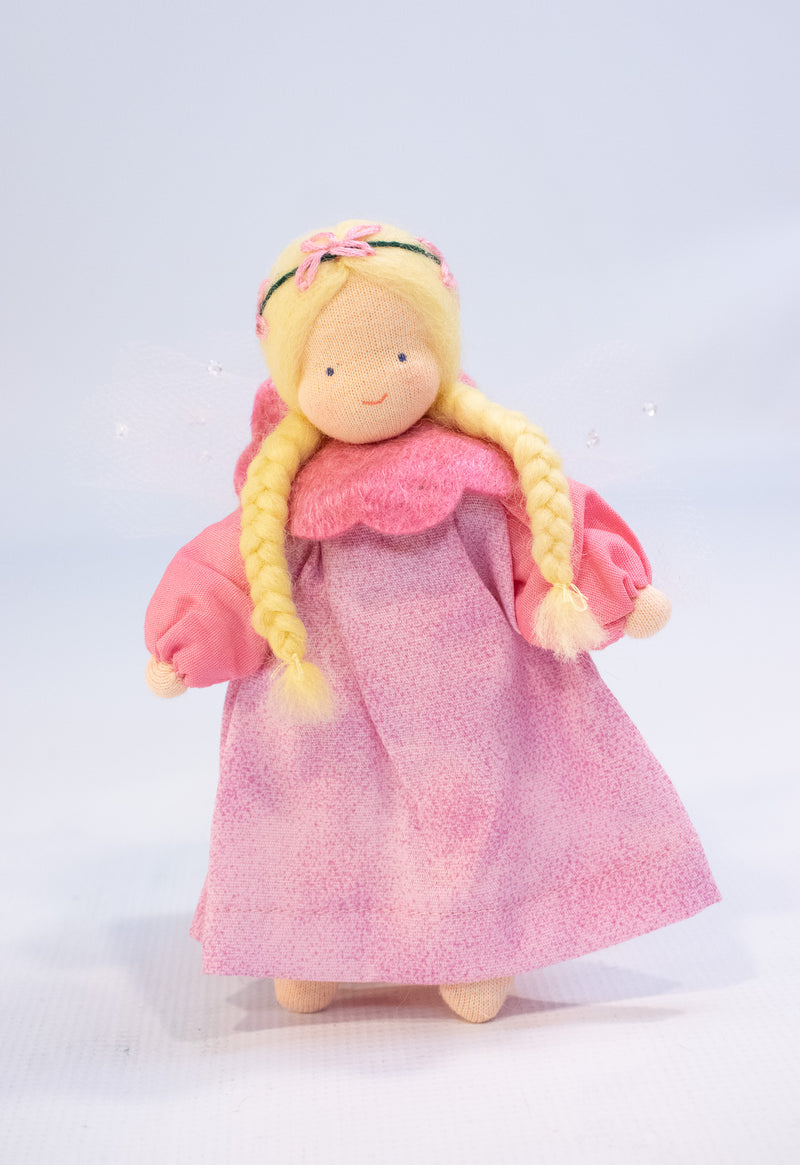 Evi Doll Fairy Rose 15cm Fairy Unicorn and Castle Theme 3yrs+