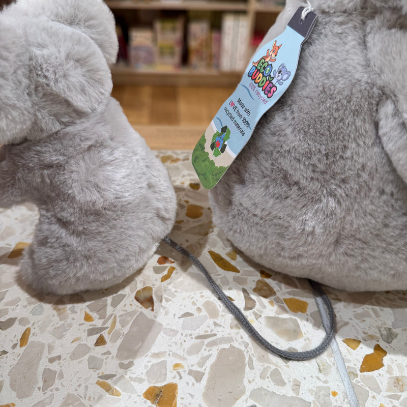 Eco Koala Mum and Baby 25cm Plush By Eco Buddies Pretend and Imaginative Play Plush Toys 3yrs+