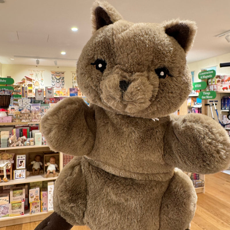 Eco Quokka Hand Puppet 25cm by Eco Buddies Pretend and Imaginative Play Plush Toys 3yrs+