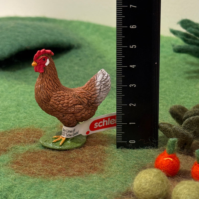 Schleich Hen Figurine Farm Collection Animal Figurines 3yrs+
