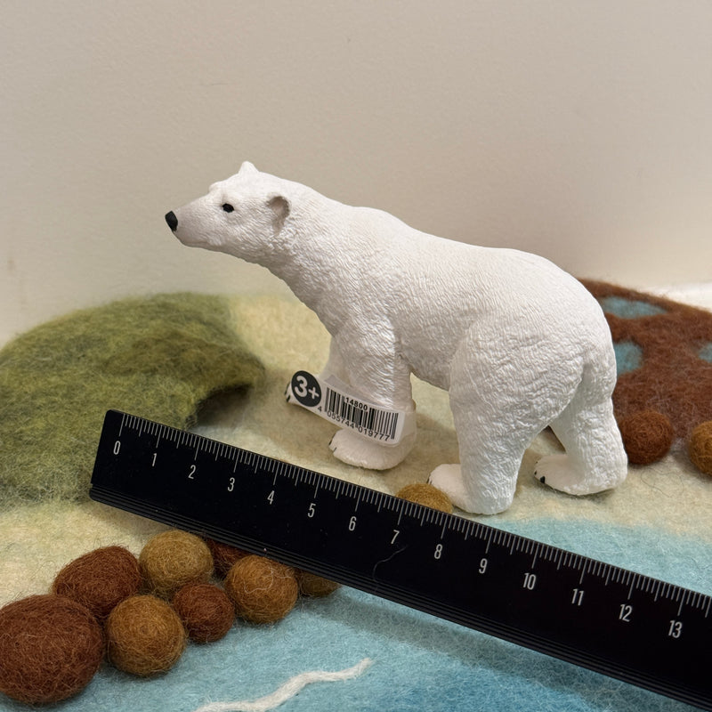 Schleich Polar Bear Figurine Ocean Collection Animal Figurines 3yrs+