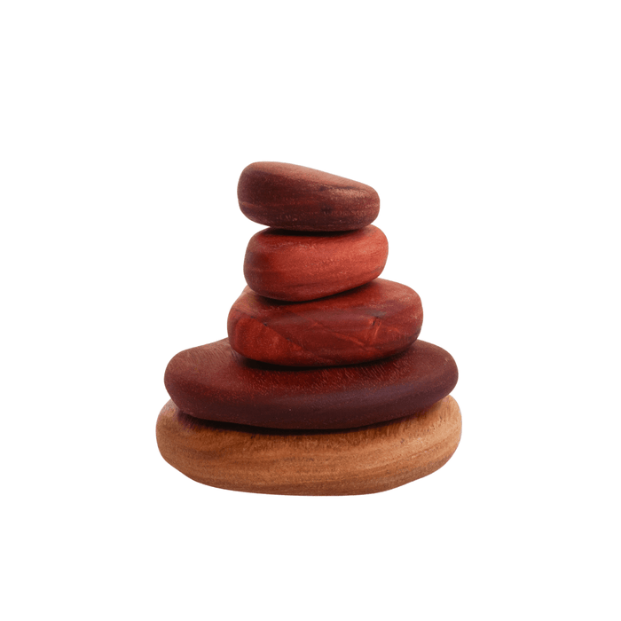 In-wood Stacking Stones 5 pcs 3yrs+