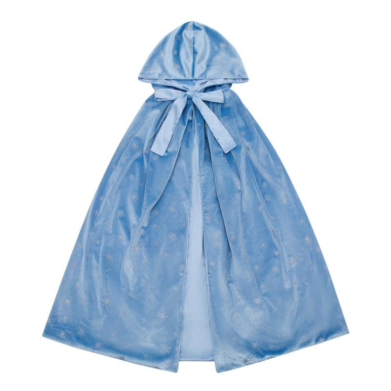 Ice Queen Cape BLUE Velvet By Mimi & Lula Kids Costumes Fairy Unicorn Castle Theme Halloween 3yrs+