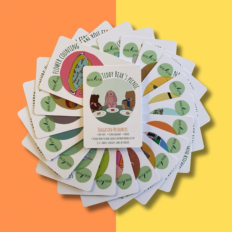 Foundation/Prep Maths Cards 20 Outdoor Activities by Nature at Play Math Games for Kids