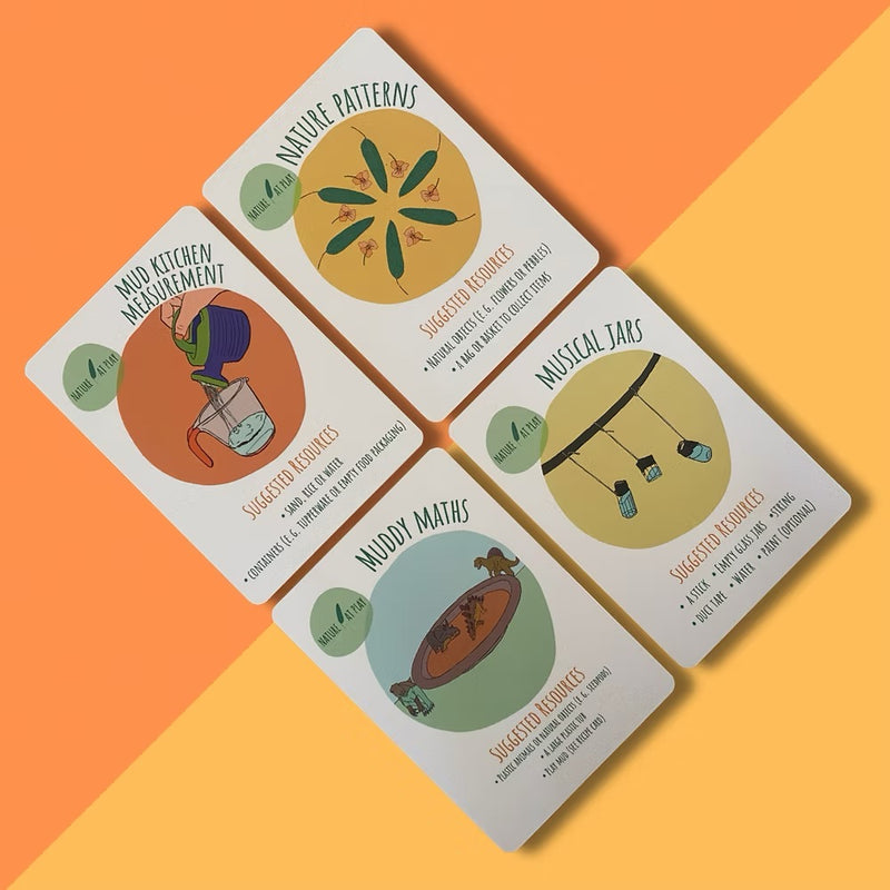 Foundation/Prep Maths Cards 20 Outdoor Activities by Nature at Play Math Games for Kids