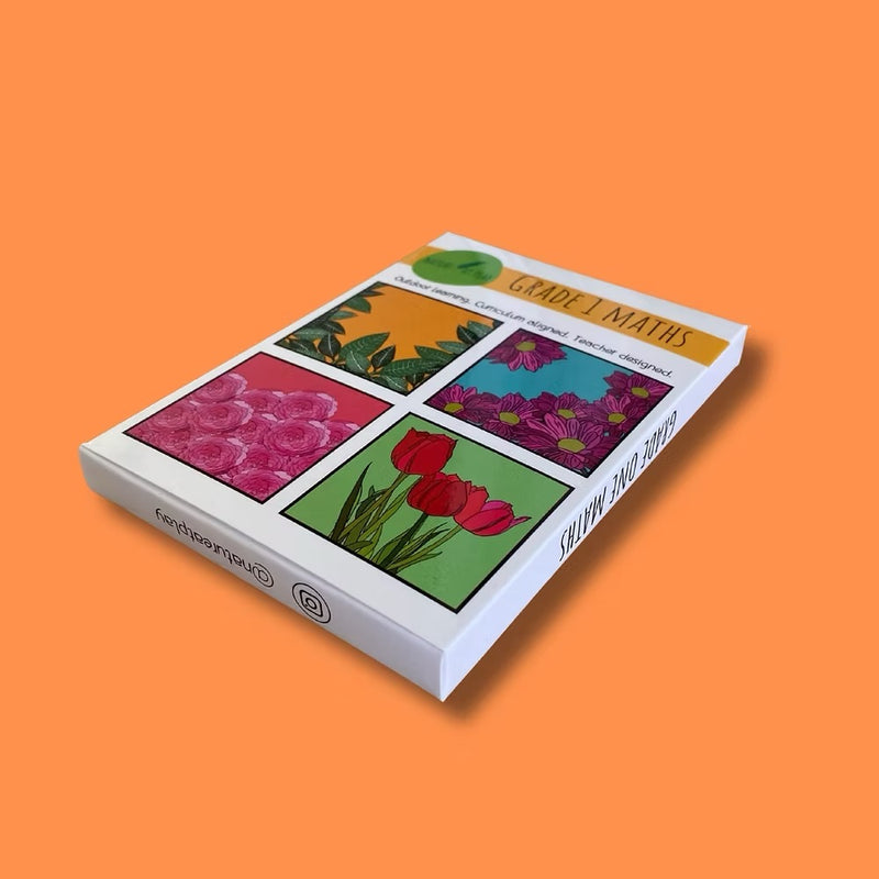 Grade One Maths Cards 20 Outdoor Activities by Nature at Play Math Games for Kids
