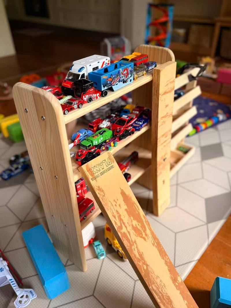 Small Pinewood 3 Tier Shelf Wooden Toy Storage Display Shelf Kid’s Furniture 69(H) X 42.3(W) X 30(D) Bulky Item