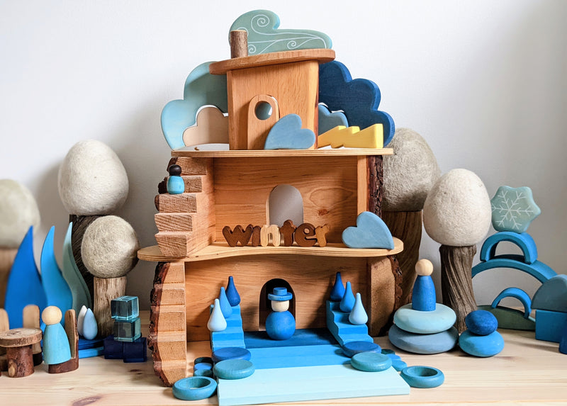 Magic Wood Treehouse Classic Wooden Toys (Bulky Shipping)