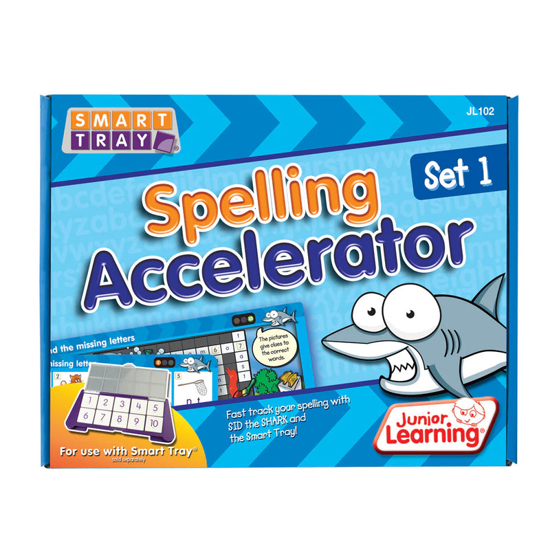 Junior Learning Spelling Accelerator Set 1 Early Literacy Phonics Cognitive Language 5yrs+