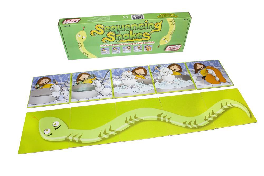 Sequencing Snakes By Junior Learning 3yrs+