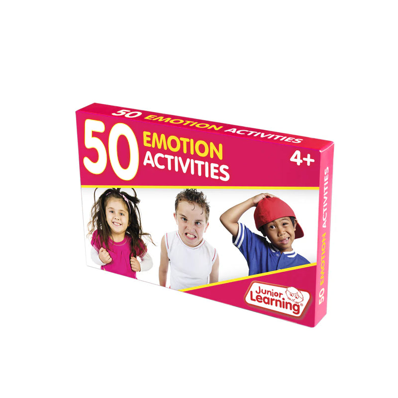 50 Emotion Activities By Junior Learning Mindfulness Social-Emotional Best Seller yrs+