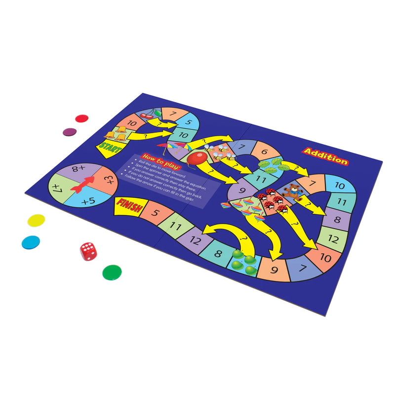 Junior Learning Maths Board Game Math Games for Kids 5yrs+