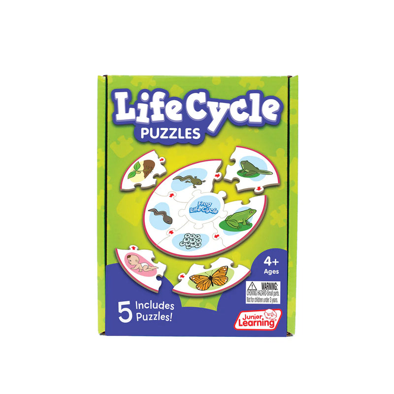 Life Cycle Puzzles By Junior Learning Early Science STEM Toys 4yrs+