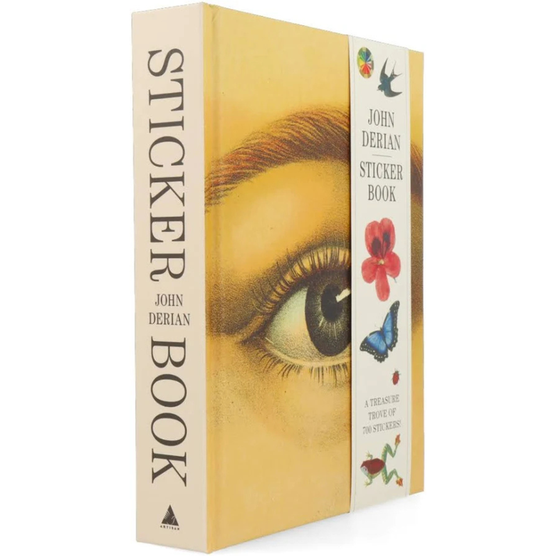 John Derian Sticker Book With Over 500 Stickers (Hardcover) Kids Picture book