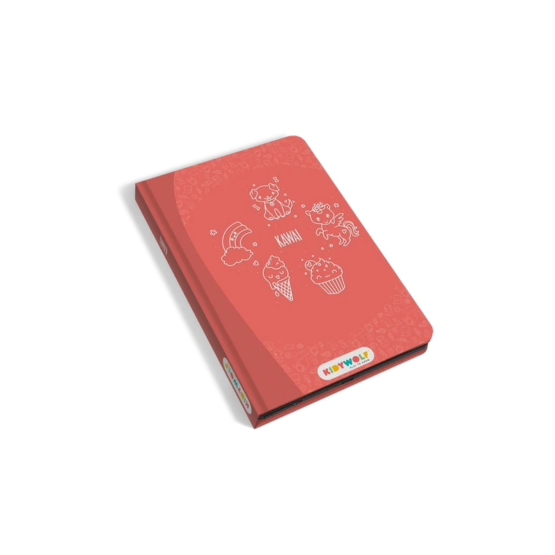 Interactive LCD Tracing Book Tablet 3 Designs KidyDraw-Mini by Kidywolf Travel Toys 4yrs+