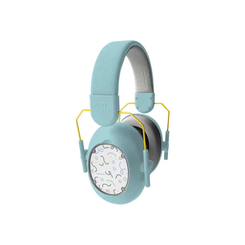 Kids Noise-Cancelling Adjustable Headphones 2 Colour Designs KidyNoise by Kidywolf 5yrs+