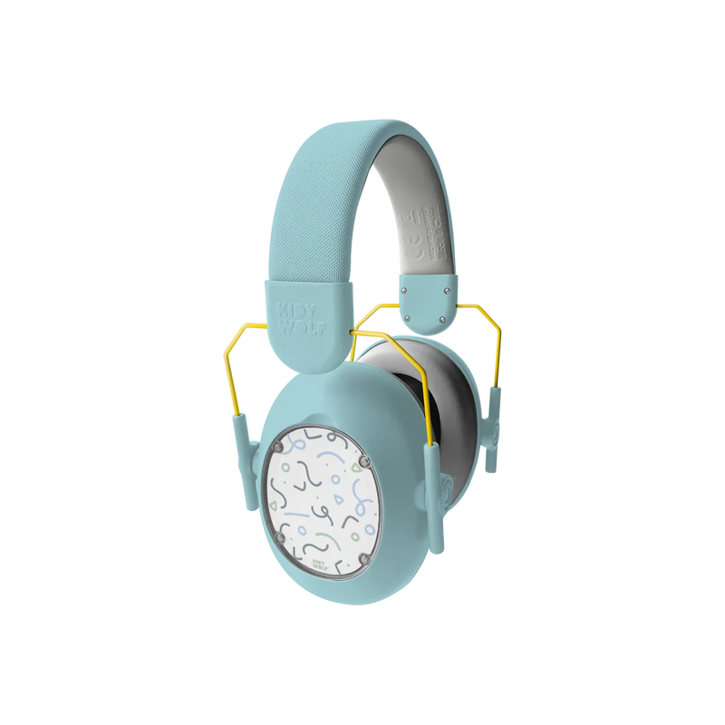 Kidywolf KidyNoise Adjustable Kids Noise-Cancelling Headphones Blue 5yrs+