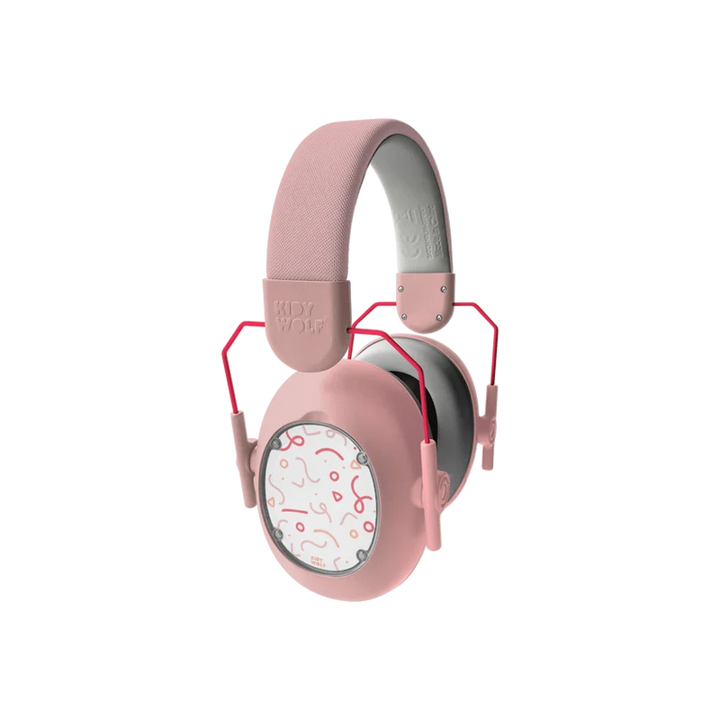 Kids Noise-Cancelling Adjustable Headphones 2 Colour Designs KidyNoise by Kidywolf 5yrs+